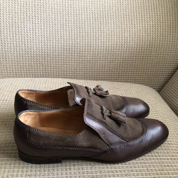 Gucci Men\'s Brown Tassel Loafers . main image 11